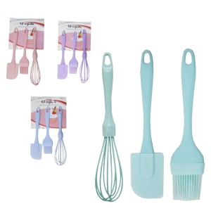 KIT C/3 (BATE CLARA*2PINCEIS) 263888*122414 FU XING*TOP UTIL