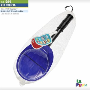 KIT POLICIA C/3 (NA REDE) 27509 LEPLASTIC