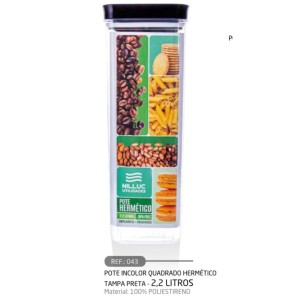 NILLUC 043*QUAD.G 2200ML (TAMPA*PRETA) 549285