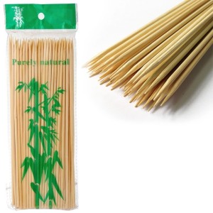 PALITO BAMBU P/CHURRASCO (C/90) 601023*200368 TOP MIX*TIJUCAS