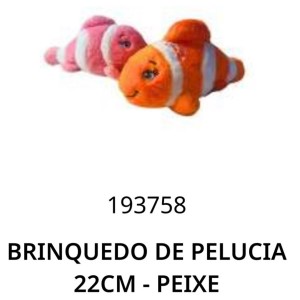 PELUCIA*PEIXE (22CM) 237661 TIJUCAS