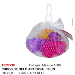 GELO ARTIFICIAL C/10 (REDE) 877980 TOP RIO