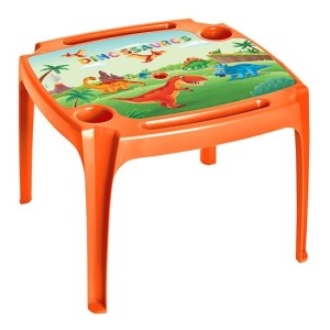 MESA C/LABEL LARANJA (INFANTIL) 806435 ARQPLAST