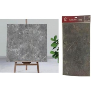 PAPEL PAREDE CINZA MARMORE (30X60) 601252 TOP MIX