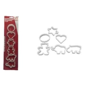 FORMA BISCOITO C/6 (SORT) 600811 TOP MIX