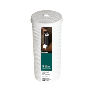 PORTA ROLO PAPEL LINEA *BRANCO* ( 3 ROLOS ) / 505007 PARAMOUNT