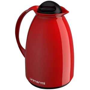 GARRAFA TERM*650ML (FLORENCA*VERMELHA) 19603 UNITERM