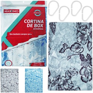 CORTINA BOX ESTAMPADA (1,35X1,78CM) 171100 MAXXIMO