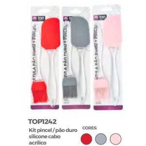 ESPATULA+PINCEL SILIC (CB ACRILICO) 130679 TOP UTIL