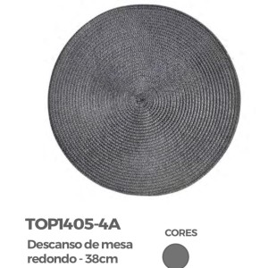 JG AMERICANO RED.38CM (CINZA) 148933 TOP UTIL