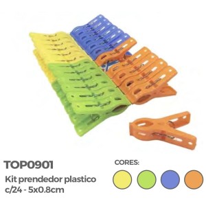 PRENDEDOR C/24 (4CORES) 121790 TOP UTIL