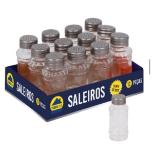 SALEIRO VIDRO AVULSO (TP INOX) 915973 H-100