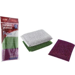 ESPONJA X 3 (ANTIRRISCO) 330800 CLINK