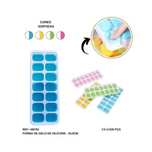 FORMA GELO SILICONE (14CAV*QUAD) 177315 HM