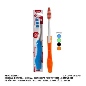 ESCOVA ADULTO SQ4115 (DOBRAVEL) 503958 SQ IMPORT