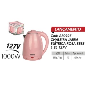 CHALEIRA ELETRICA 127V (ROSA) 215205 STARTOOLS