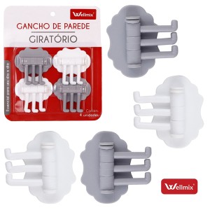 GANCHO X 4 (TRIPLO GIRATORIO) 188413 WELLMIX
