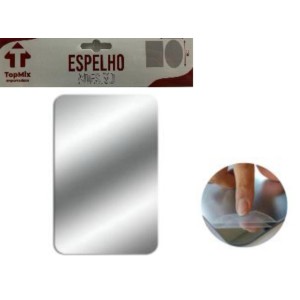 ESPELHO PLASTICO RETANG (35X50CM) 601269 TOP MIX