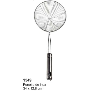 ESCUMADEIRA FRITURA INOX (37CM) 215492 AIH/AMIGOLD