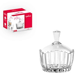 POTICHE*BOMBONIERE VIDRO (MILAN 240ML) 184149 WELLMIX