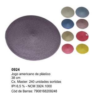 JG AMERICANO RED.38CM (COLOR SORTIDOS) 209248