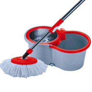 MOP GIRATORIO C/ESFREGAO (08LTS) **CESTO INOX** 132060 ESTRELAS