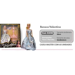 BONECA  E2018 (VALENTINA C/ACESS) 250385 EUROBRINK