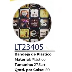 BANDEJA REDONDA 27,5CM (DEC) 50600 H-100