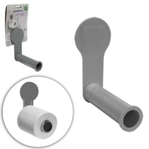 PORTA PAPEL HIG.CINZA (C/ADESIVO) 806688 ARQPLAST