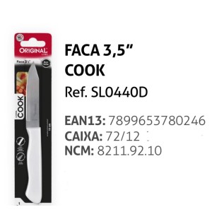 FACA CB BRANCO N.3,5 (LEGUMES) 780246 ORIGINAL