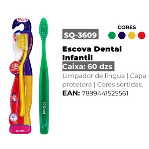 ESCOVA INFANTIL BASICA (SQ3609) 525561 SQ