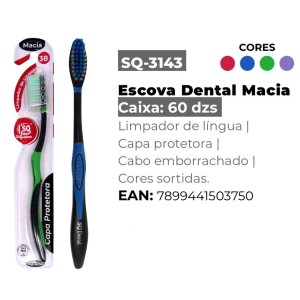 ESCOVA ADULTO SQ3143 (BLACK*SORT) 503750 SQ