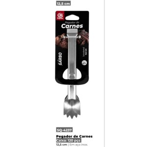 PEGADOR INOX (CARNE 12,5CM) 532507 SQ IMPORT