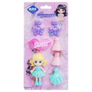 BONECA CHARMOSA (CART*7 PCS) 478337 ALTIMIX