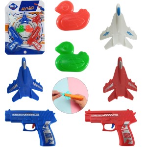 AVIAO C/LANCADOR PISTOLA (7PCS) 477262 ALTIMIX