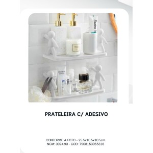 PRATELEIRA BONECO **PEQ** (25,5X10.5) / 65316 Y888