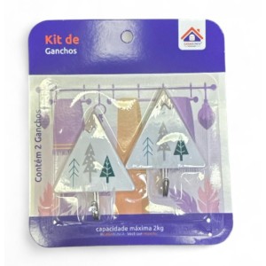 GANCHO C/2 (ARVORE) 300470 CASA BONITA