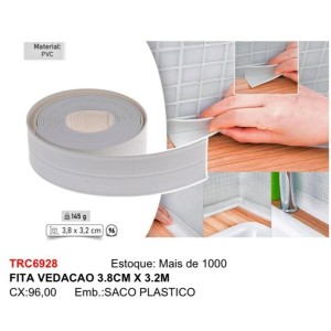 FITA VEDACAO (3,8CM*3,2MTS) 869282 TOP RIO