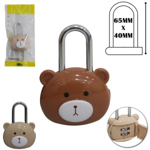 CADEADO MALA (URSO*2DIG) 216449 MONALIZA