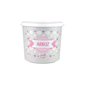 POTE ARROZ 2LTS (CINZA*BRANCO)  518662 AZZU