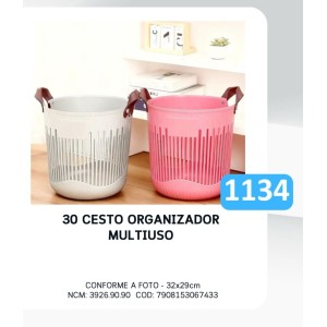 CESTO ORGANIZADOR FLEXIVEL C/ALCA / 67433 Y888