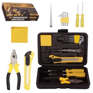 KIT FERRAMENTAS *MALETA* (C/12 PC) 212914 STARTOOLS