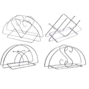 PORTA GUARDANAPO METAL (4MODELOS) 600934 TOP MIX