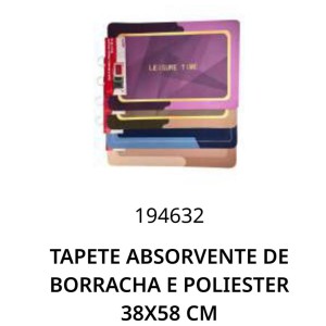 TAPETE ABSORVENTE (38X58CM) 248353 TIJUCAS