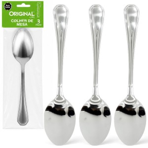 TALHER INOX *3PCS* (COLHER MESA) 135476 ORIGINAL
