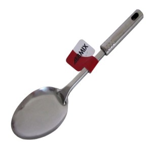 COLHER ARROZ INOX 31CM (CB RED) 526643  SQ