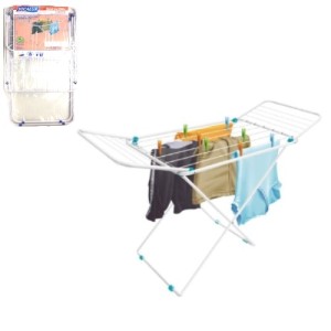 VARAL CHAO LUGANO **branco**(C/ABA) 212361 SECALUX