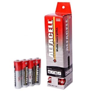 PILHA PALITO X 4 (TUBO C/15* KITS X 4) 603993 IMPORIENTE