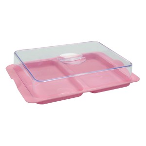 PORTA FRIOS DUPLO PREMIUM (ROSE) 410281 PLASTUTTI