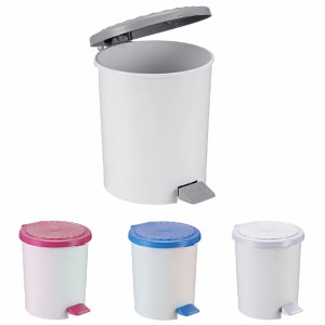 LIXEIRA C/PEDAL RED.( 7 LTS ) 802397  PLASTSHOW